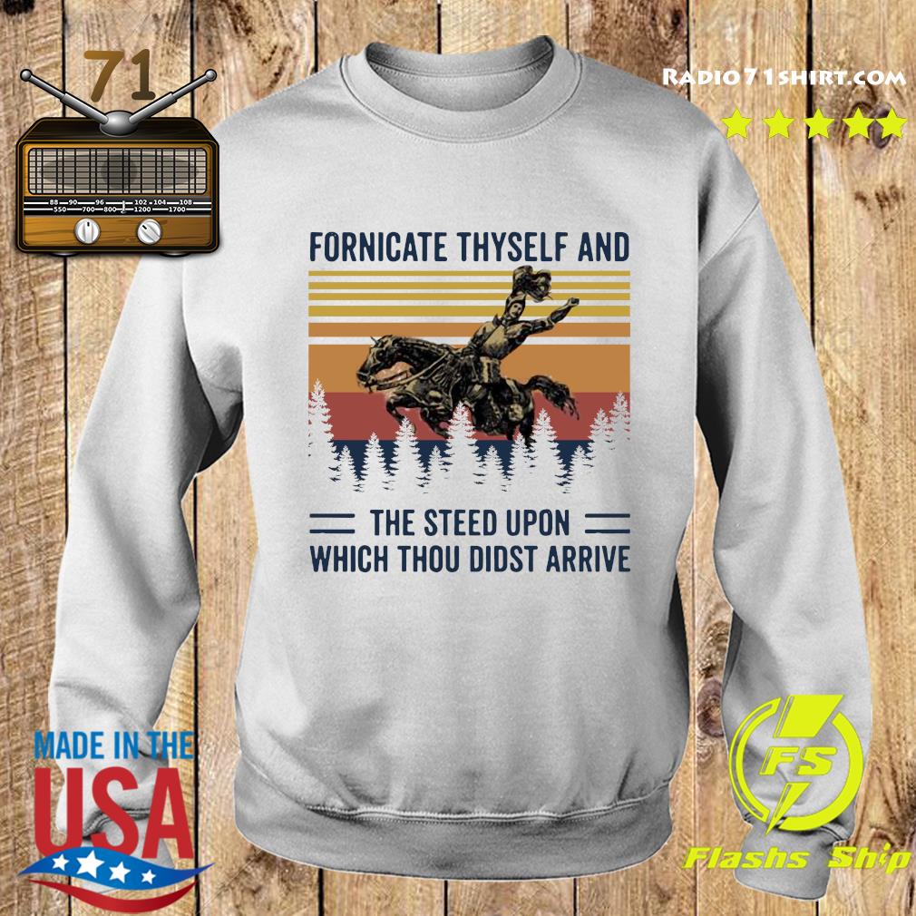 go fornicate thyself shirt