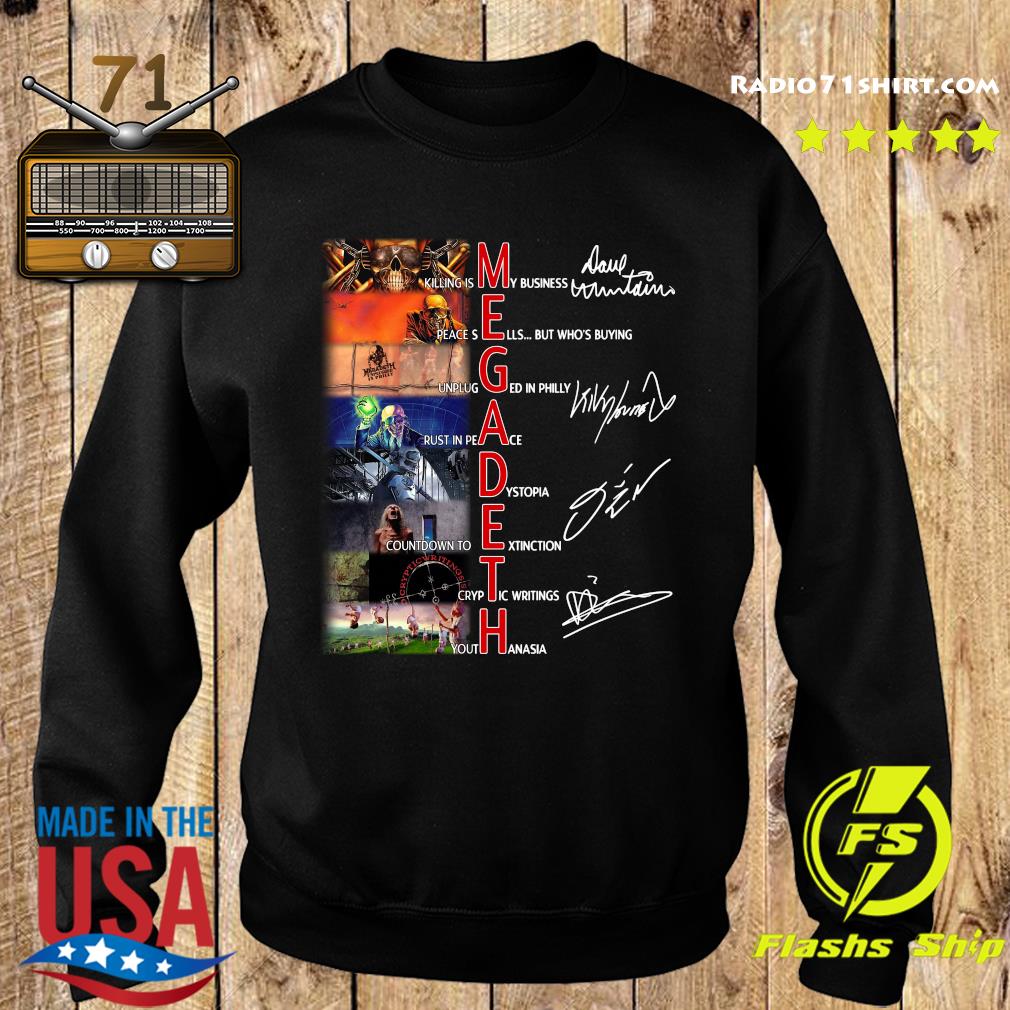 megadeth rust in peace long sleeve