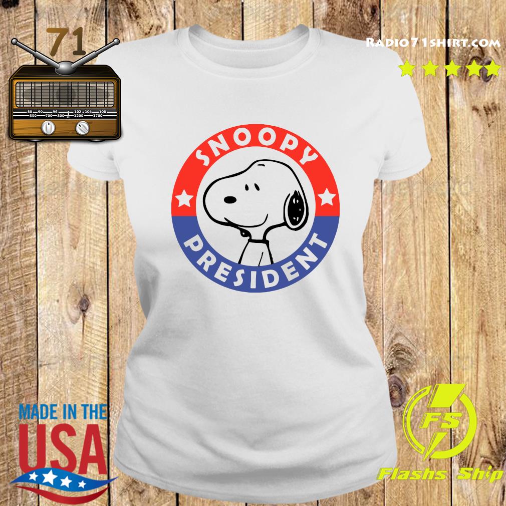 snoopy for president shirt