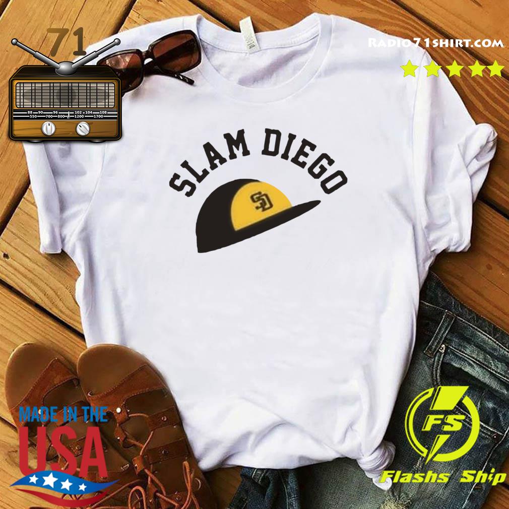 slam diego padres t shirt