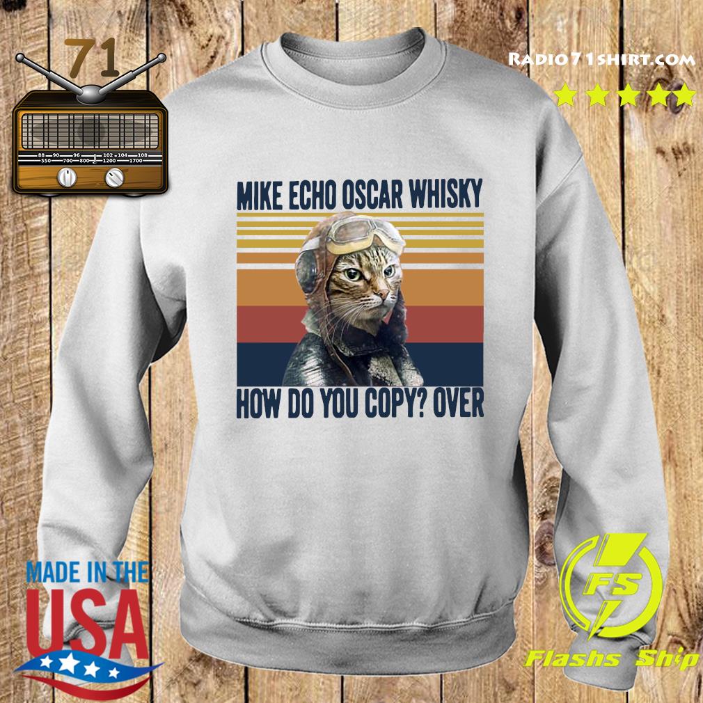 mike echo oscar whiskey cat shirt