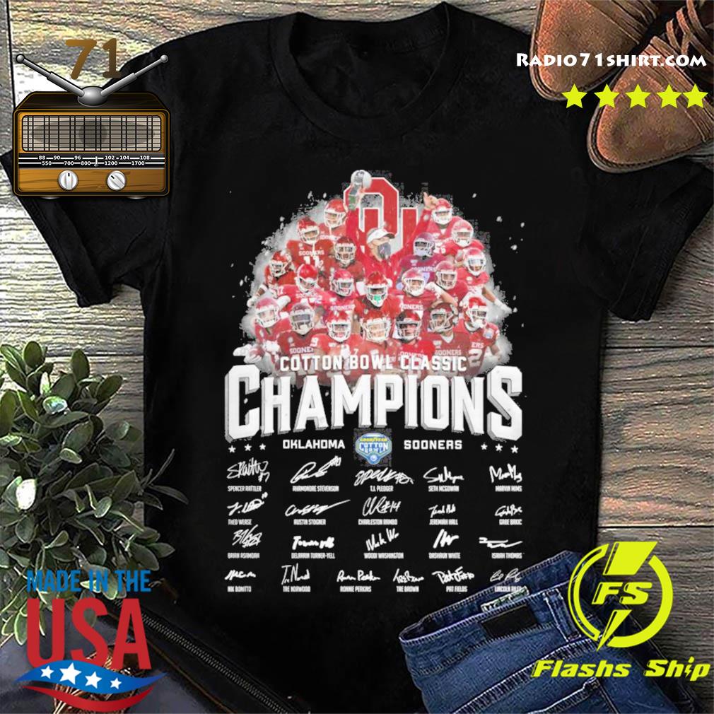 oklahoma sooners cotton bowl shirts